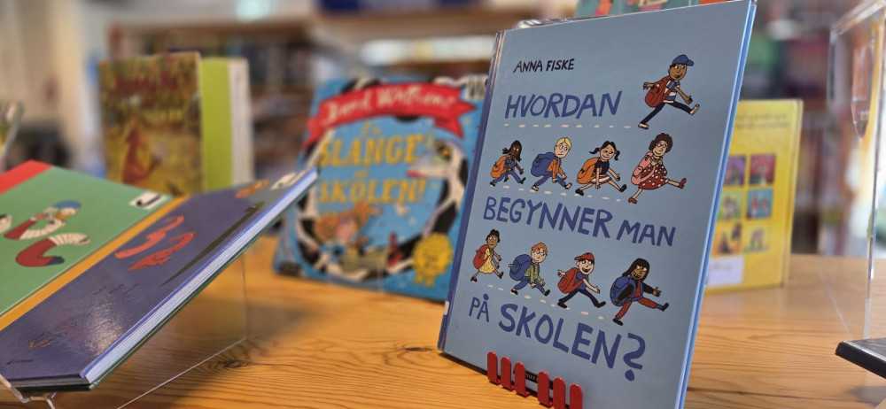 utstilte bøker om skulestart